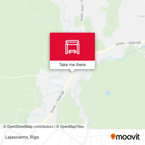 Карта Lejasciems