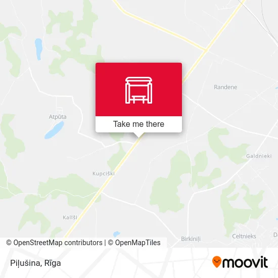 Карта Piļušina