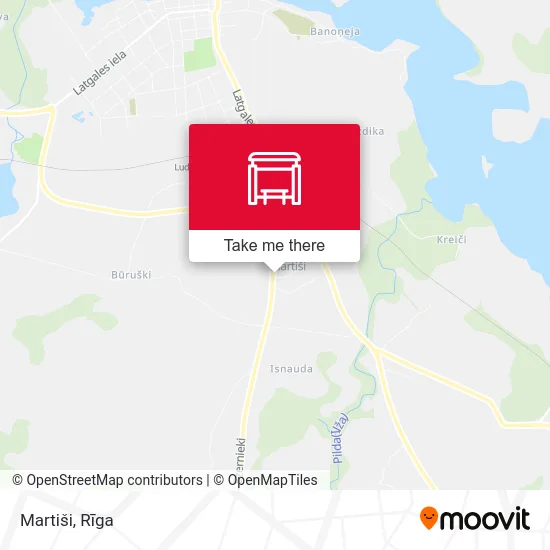 Карта Martiši