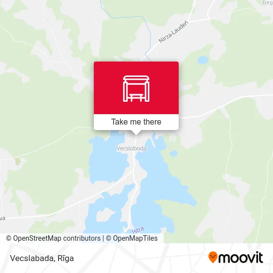 Карта Vecslabada