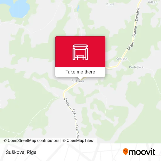 Карта Šuškova