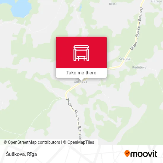 Карта Šuškova