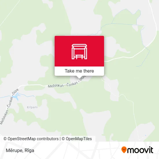 Карта Mērupe