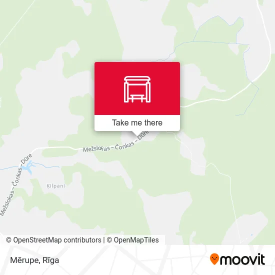 Карта Mērupe