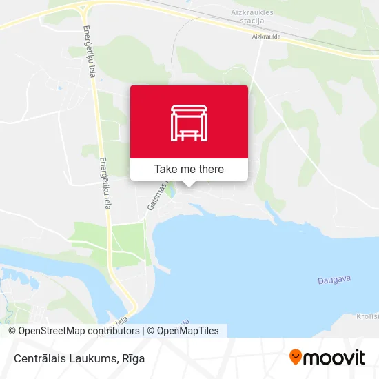 Centrālais Laukums map