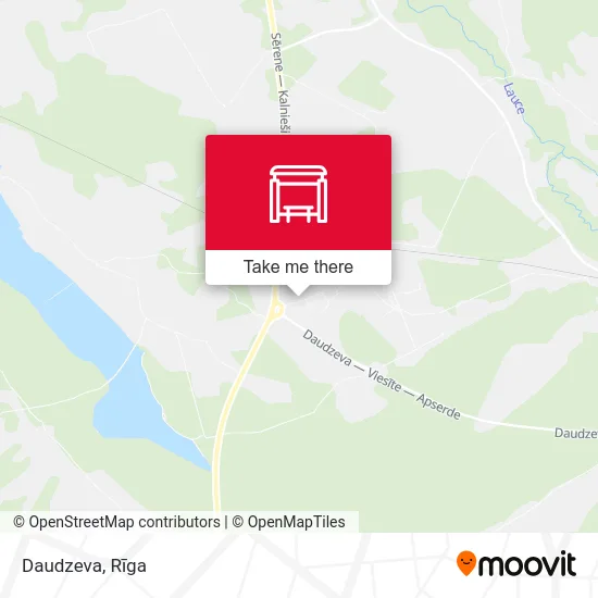 Карта Daudzeva