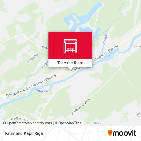 Krūmēnu Kapi map