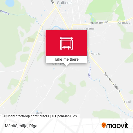 Карта Mācitājmāja