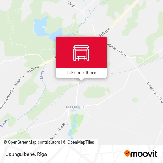 Карта Jaungulbene