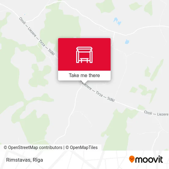 Карта Rimstavas