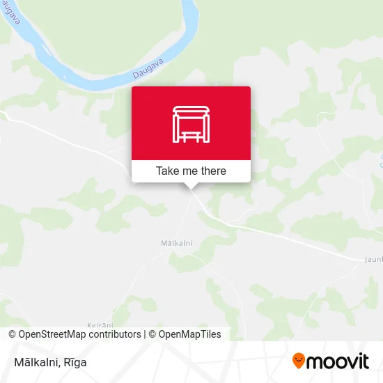 Карта Mālkalni