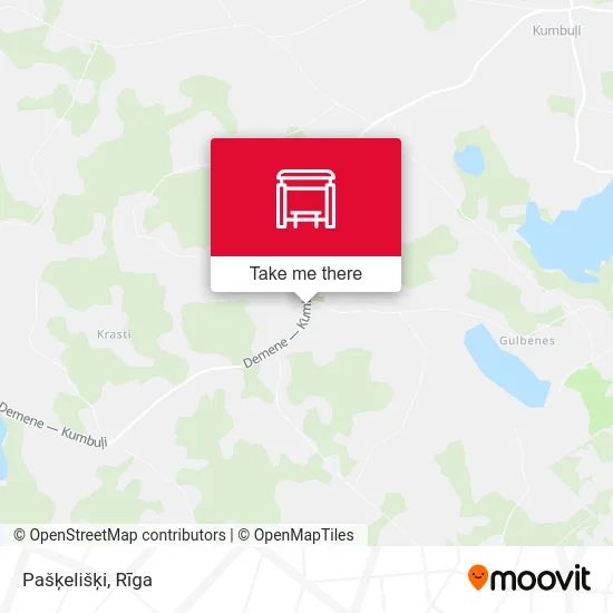 Карта Pašķelišķi