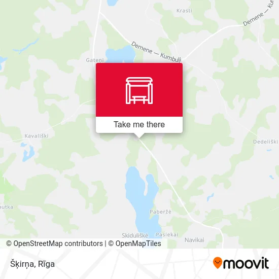 Карта Šķirņa