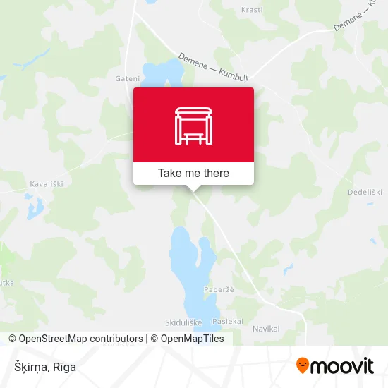 Карта Šķirņa