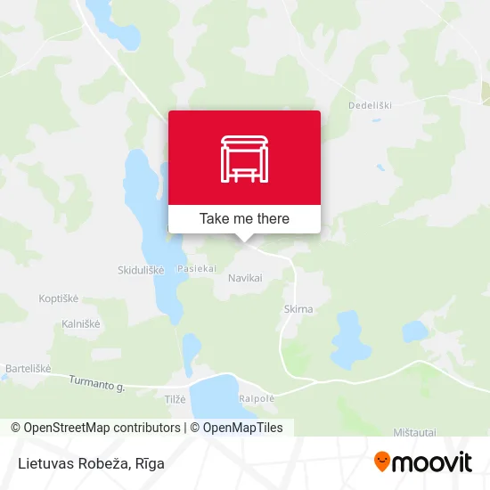 Lietuvas Robeža map
