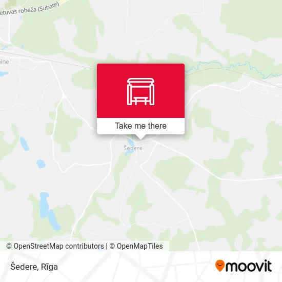 Карта Šedere
