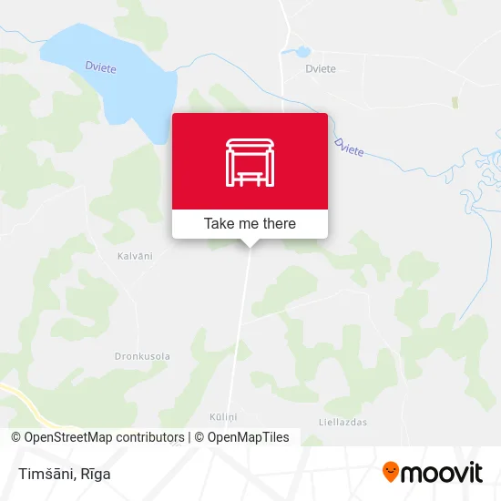 Карта Timšāni