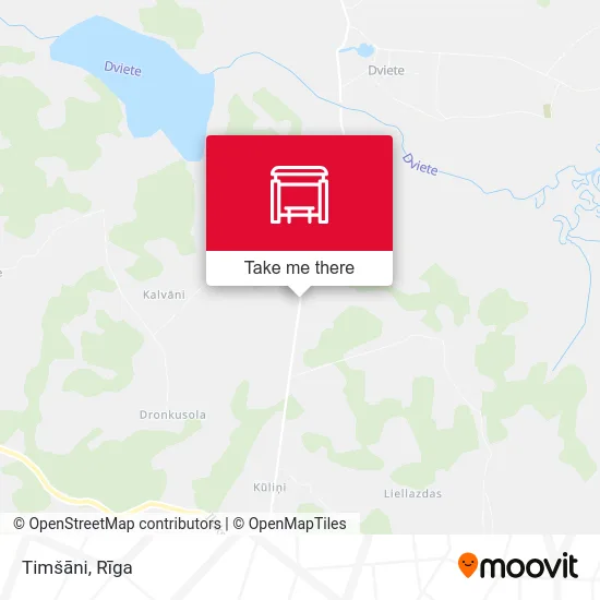 Карта Timšāni