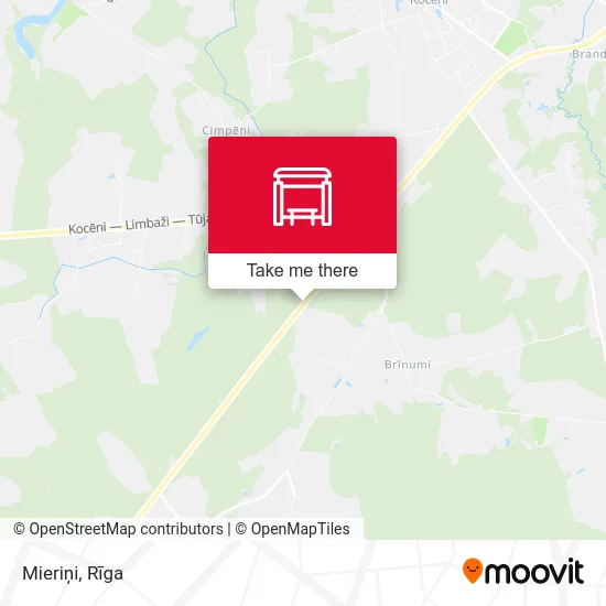 Карта Mieriņi