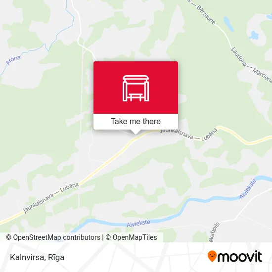 Карта Kalnvirsa