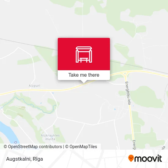 Карта Augstkalni