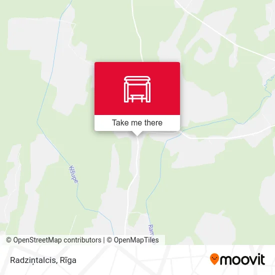 Карта Radziņtalcis