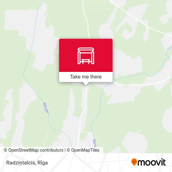 Карта Radziņtalcis