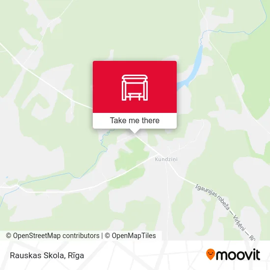 Rauskas Skola map