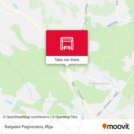 Balgales Pagrieziens map