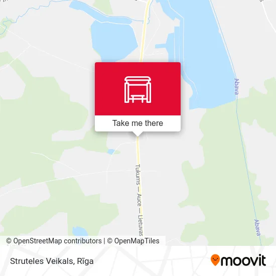 Struteles Veikals map