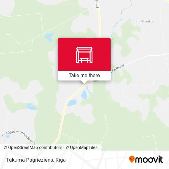 Tukuma Pagrieziens map