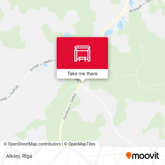 Карта Alkšņi