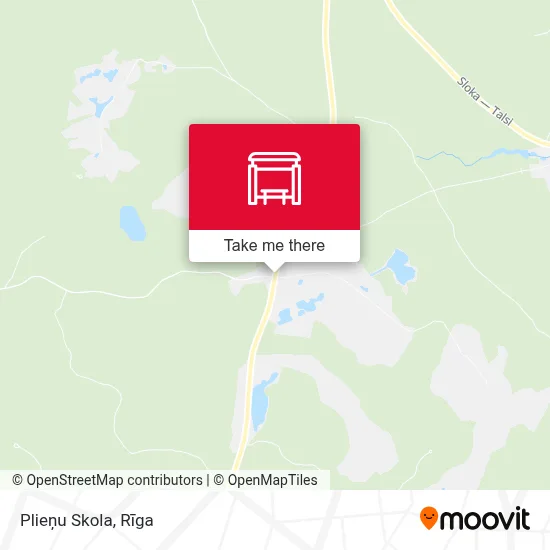 Plieņu Skola map