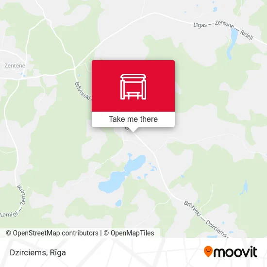 Карта Dzirciems