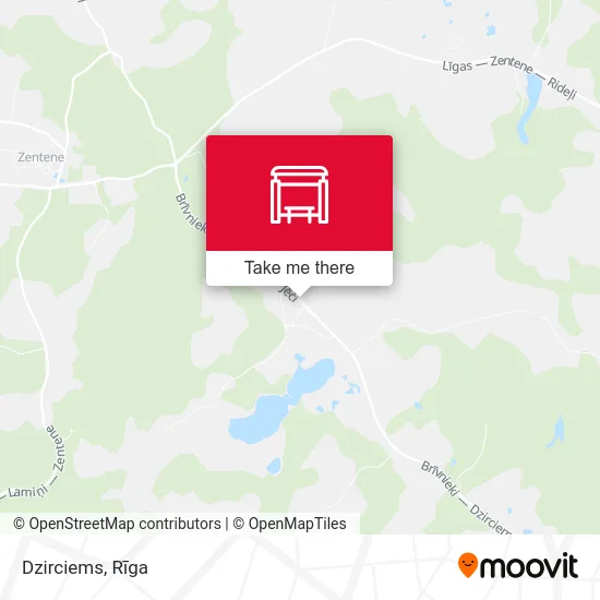 Карта Dzirciems