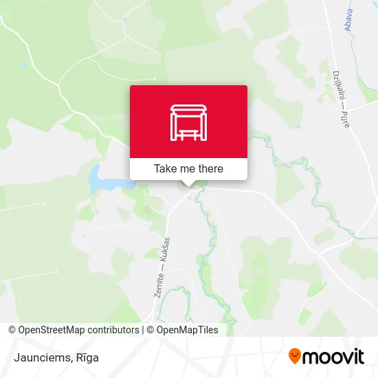 Карта Jaunciems