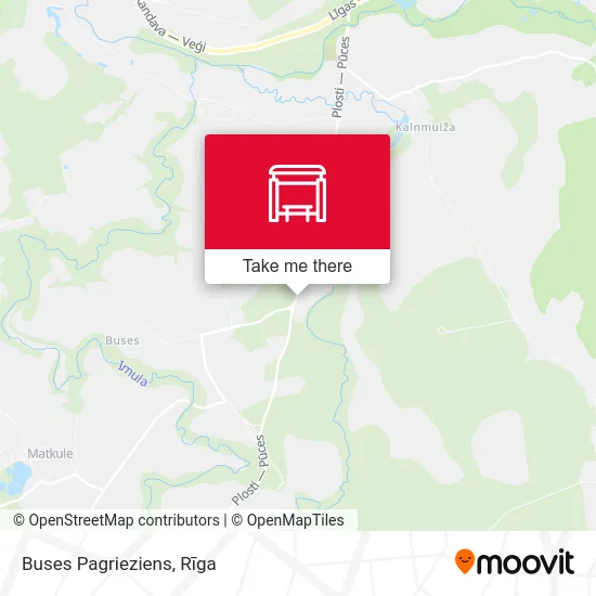 Buses Pagrieziens map