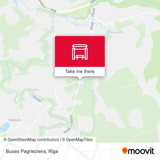 Buses Pagrieziens map