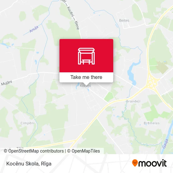 Kocēnu Skola map