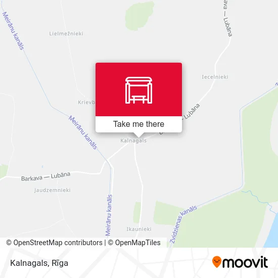 Карта Kalnagals