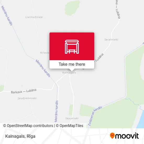Карта Kalnagals