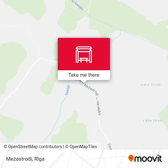 Карта Mežastrodi