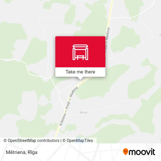 Карта Mētriena
