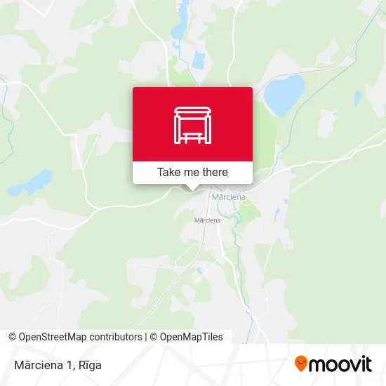 Карта Mārciena 1