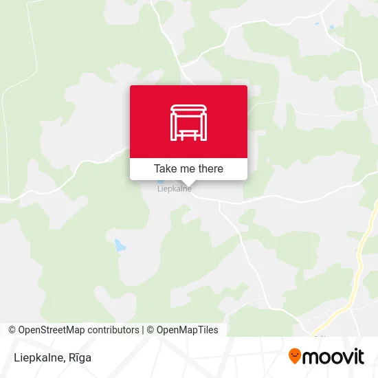 Карта Liepkalne