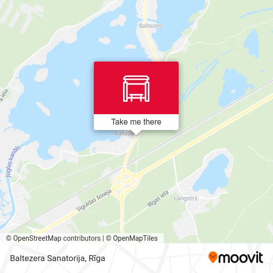 Карта Baltezera Sanatorija