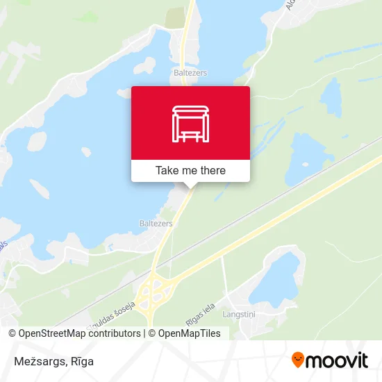Карта Mežsargs