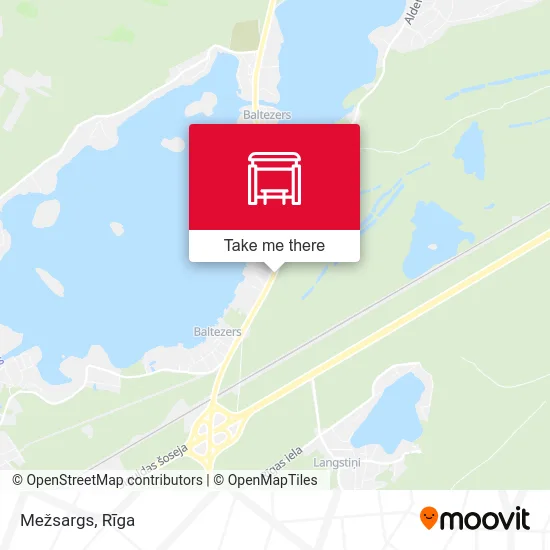 Карта Mežsargs