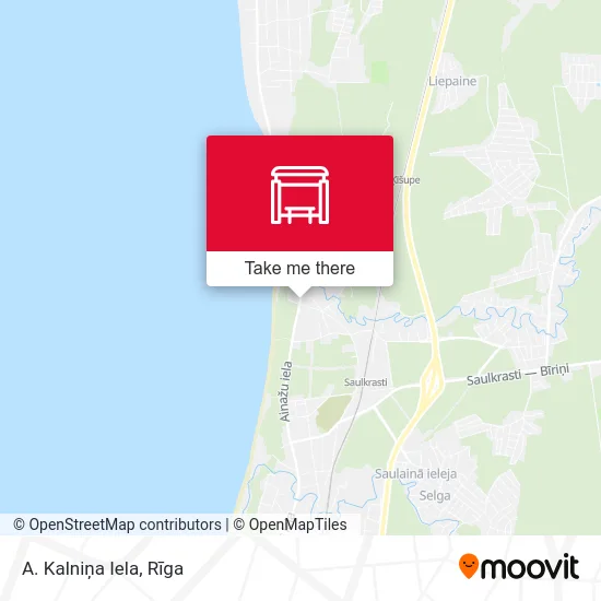 A. Kalniņa Iela map