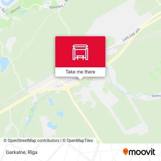 Карта Garkalne